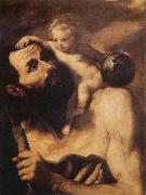 Jusepe de Ribera St Christopher oil on canvas